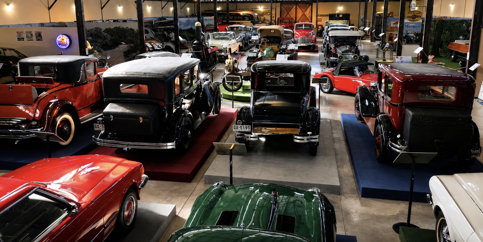 Colección de automóviles históricos del Museo de Colchagua